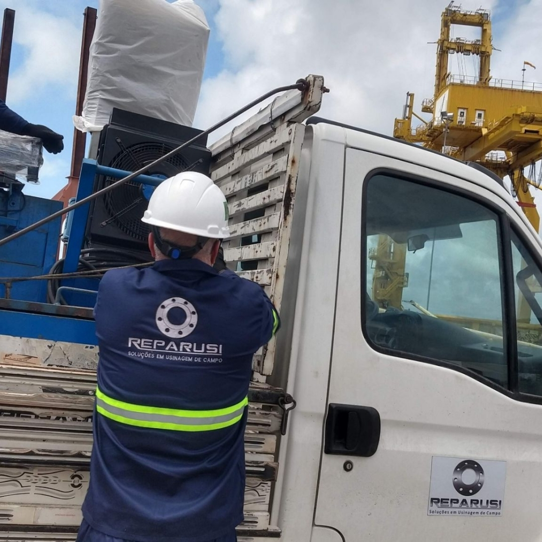 Reparusi - Soluções em usinagem de campo indutrial, petroleo, gás, textil